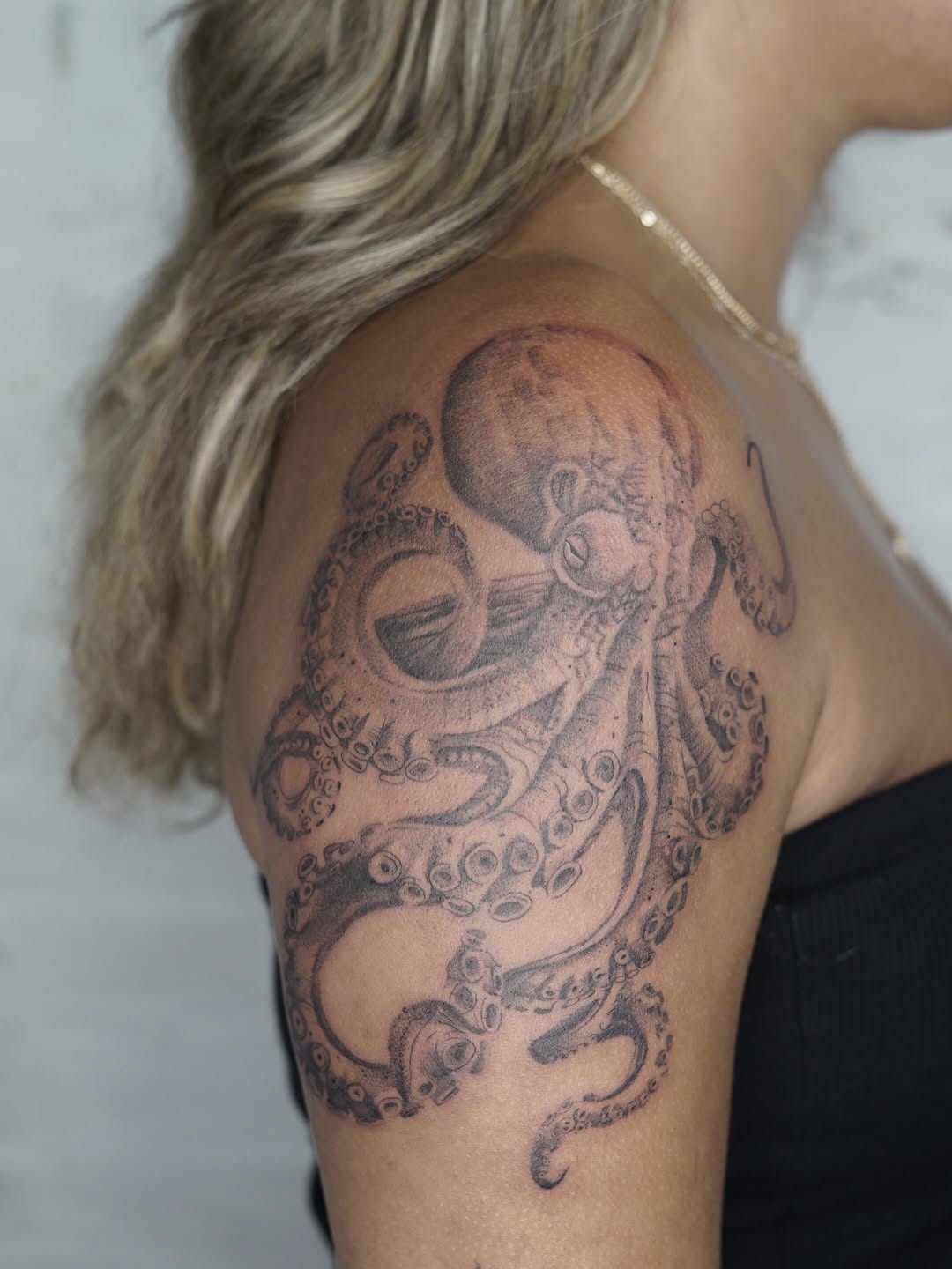 Tattoo by @joshinfantetattoos — black_and_grey, realism