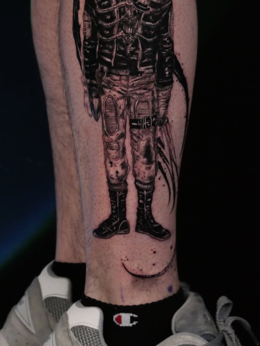 Tattoo by @eclipsedscarletart โ illustrative, blackwork