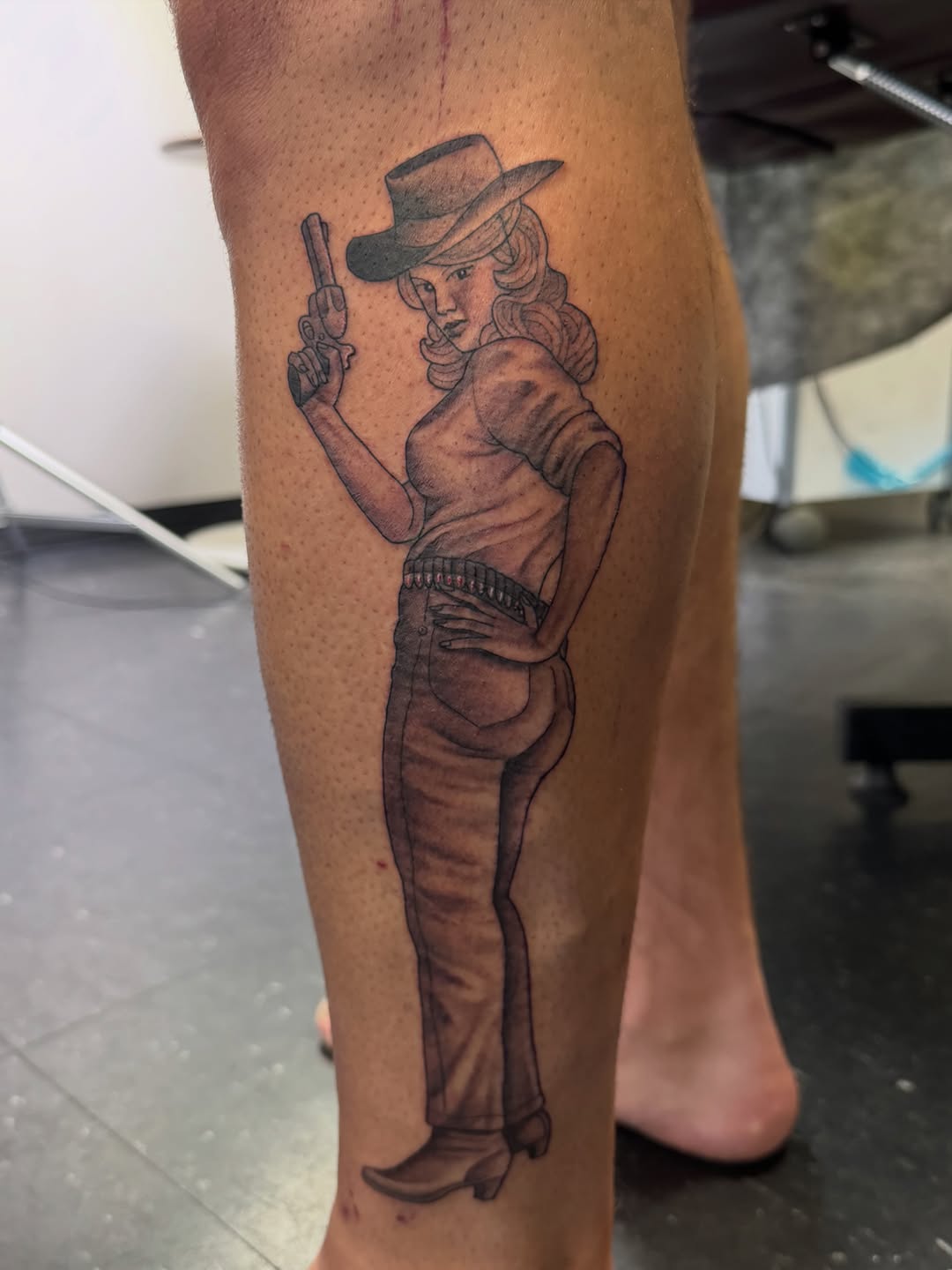 Tattoo by @suzannafisher — black_and_grey, realism