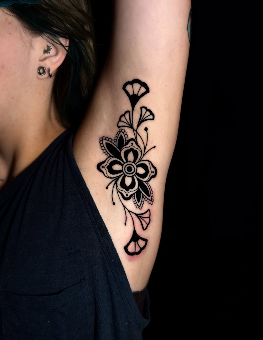 Tattoo by @mspiresinks โ illustrative, blackwork