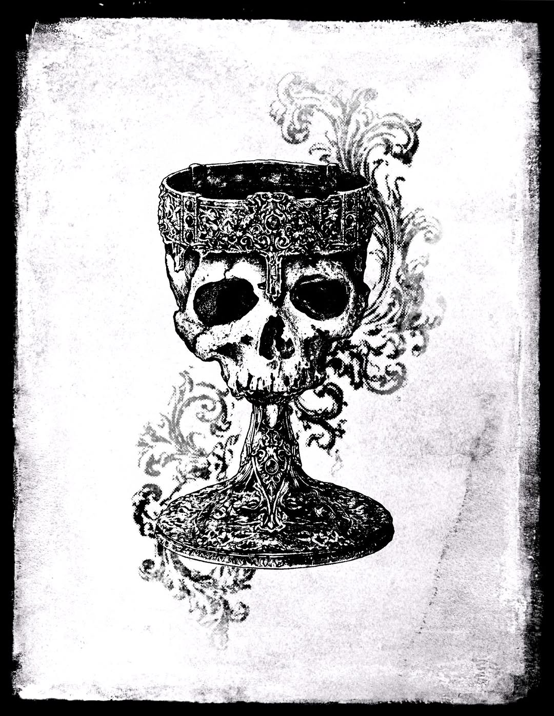 Tattoo by @bloodwork.ink — dark_realism, blackwork
