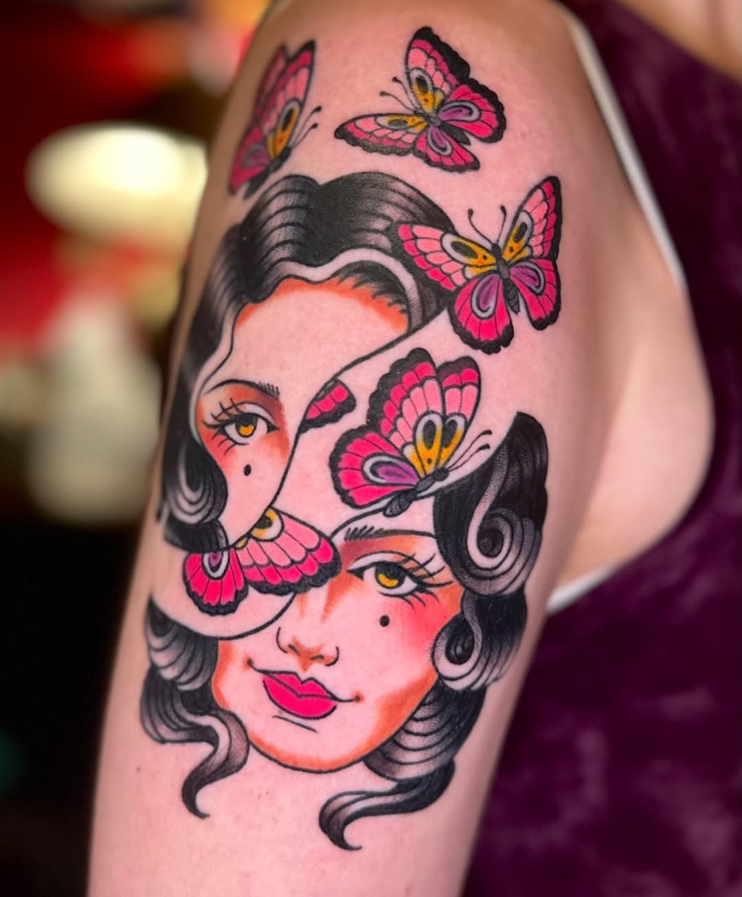 Tattoo by @malerietattoos โ neo_traditional, illustrative