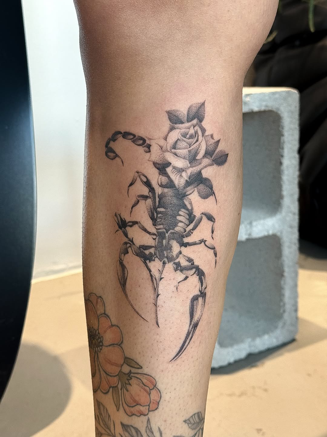 Tattoo by @jaymarietattoos — black_and_grey, realism