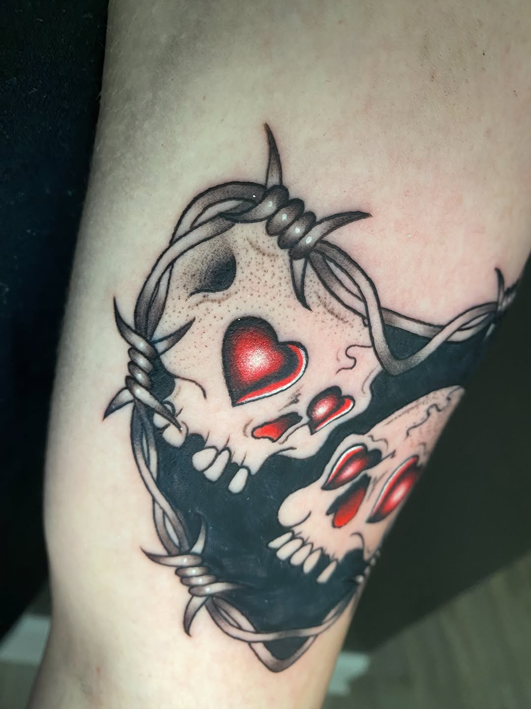 Tattoo by @tree.lmnop.tattoo — american_traditional, black_and_grey