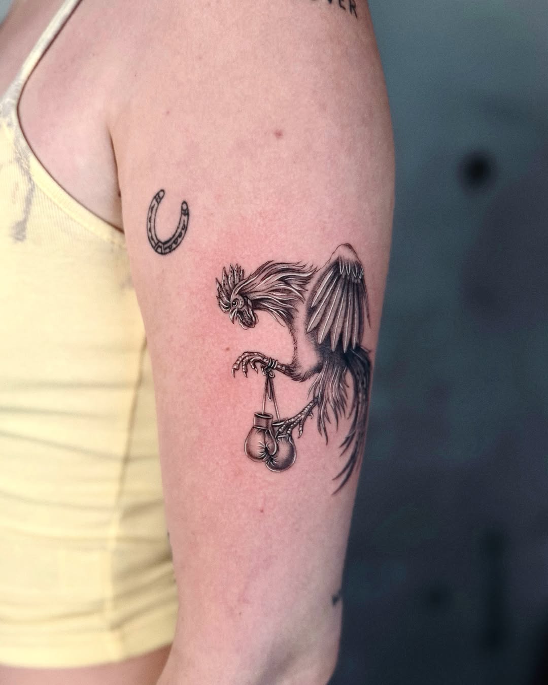 Tattoo by @mathisxavier.tattoo — realism, black_and_grey