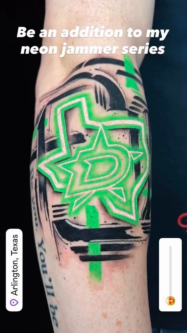 Tattoo by @bodyartbycuda — geometric