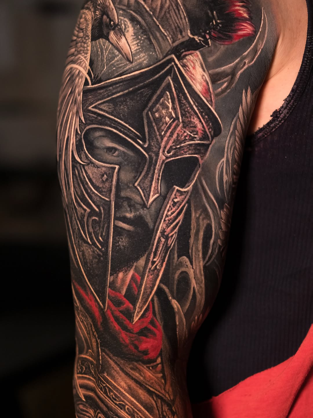 Tattoo by @chrispowelltattoos — realism, dark_realism