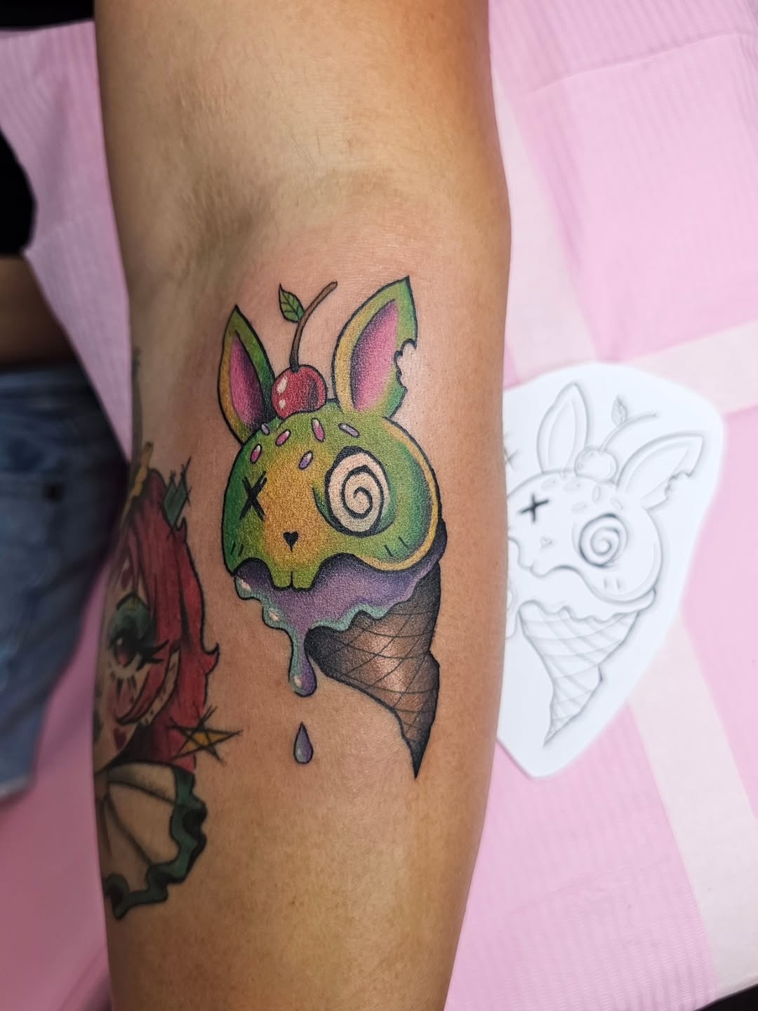 Tattoo by @buhberri_art — new_school
