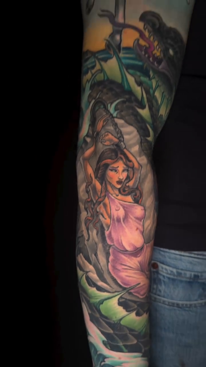 Tattoo by @joeskram — japanese_irezumi, neo_traditional