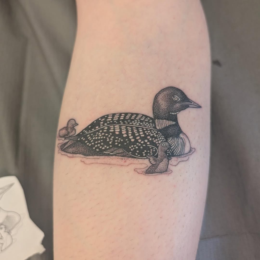 Tattoo by @mothandflametattoos — black_and_grey, dotwork