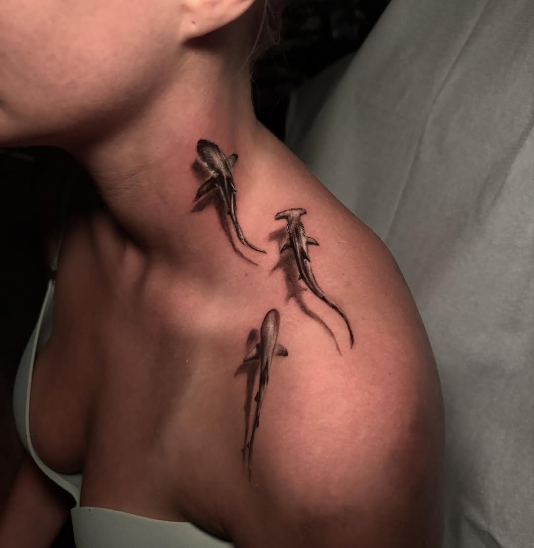 Tattoo by @ashleydenisetattoos β realism, black_and_grey