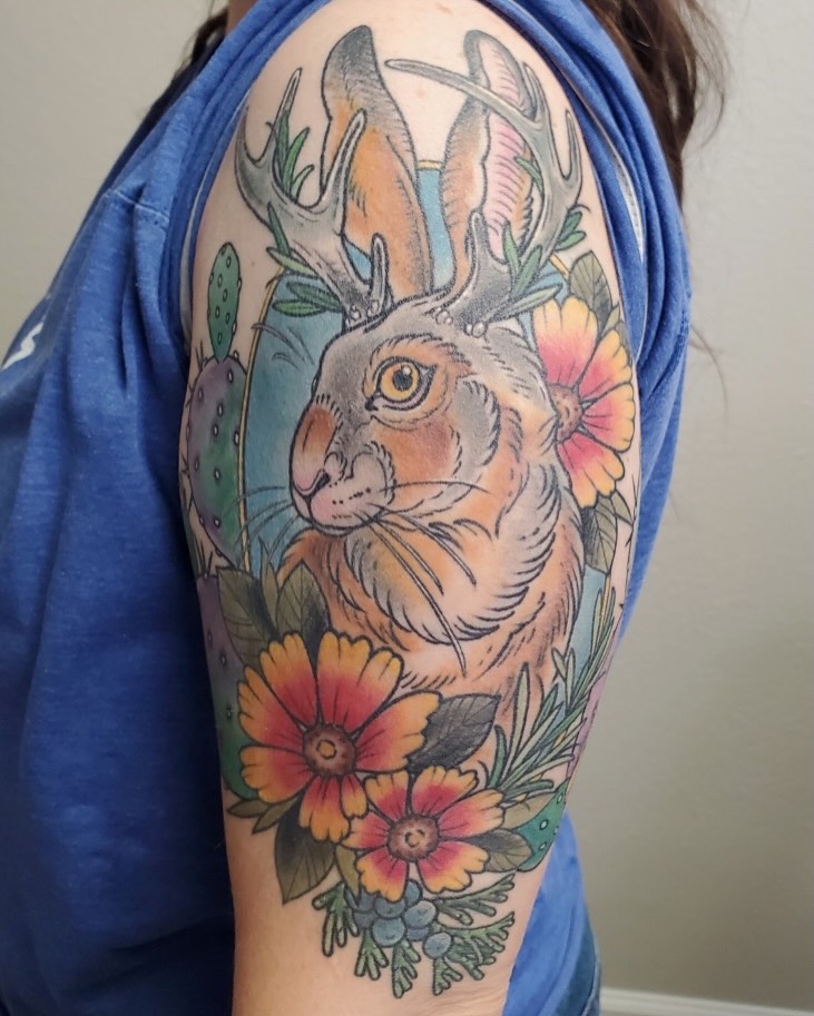 Tattoo by @katy_did_it โ realism, neo_traditional
