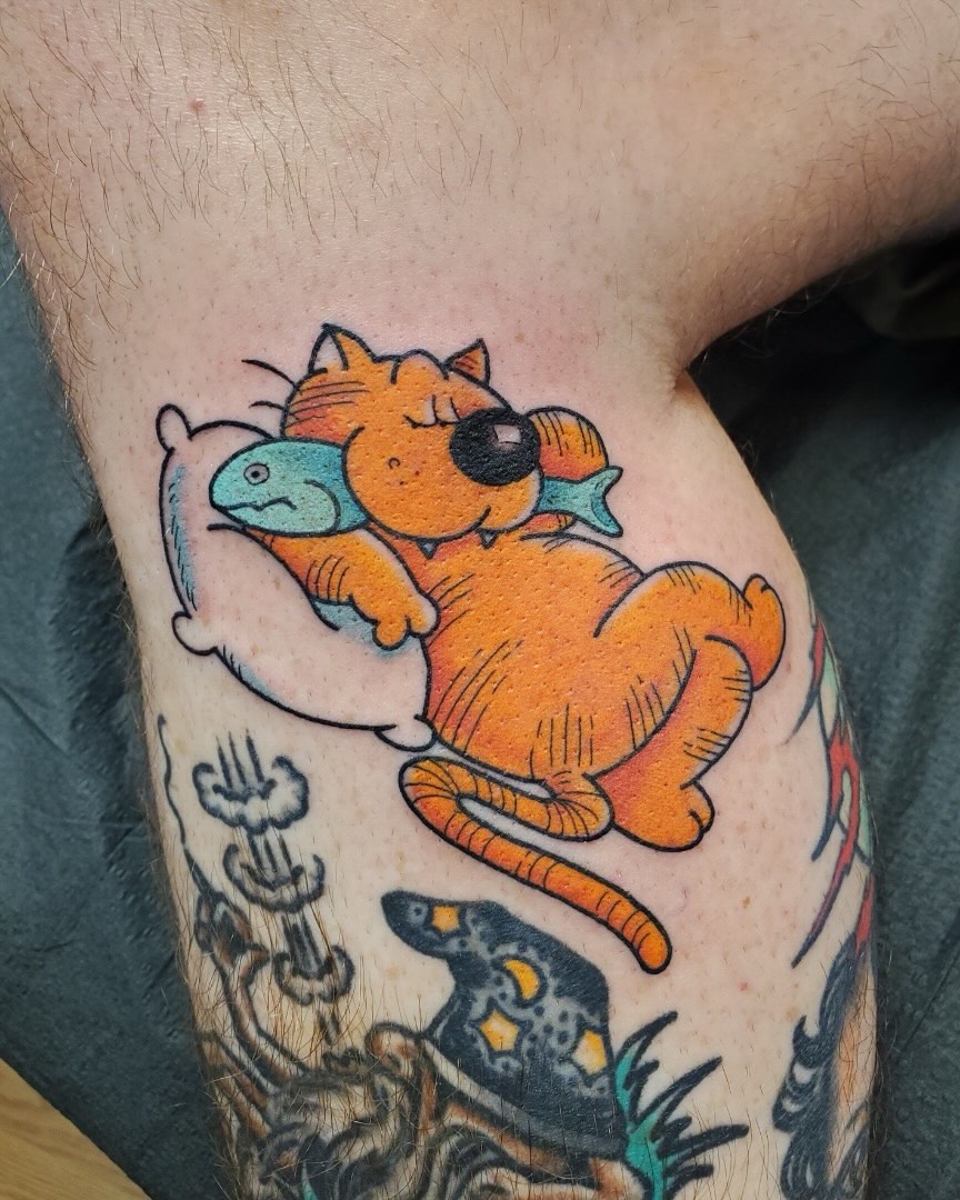 Tattoo by @katy_did_it โ new_school
