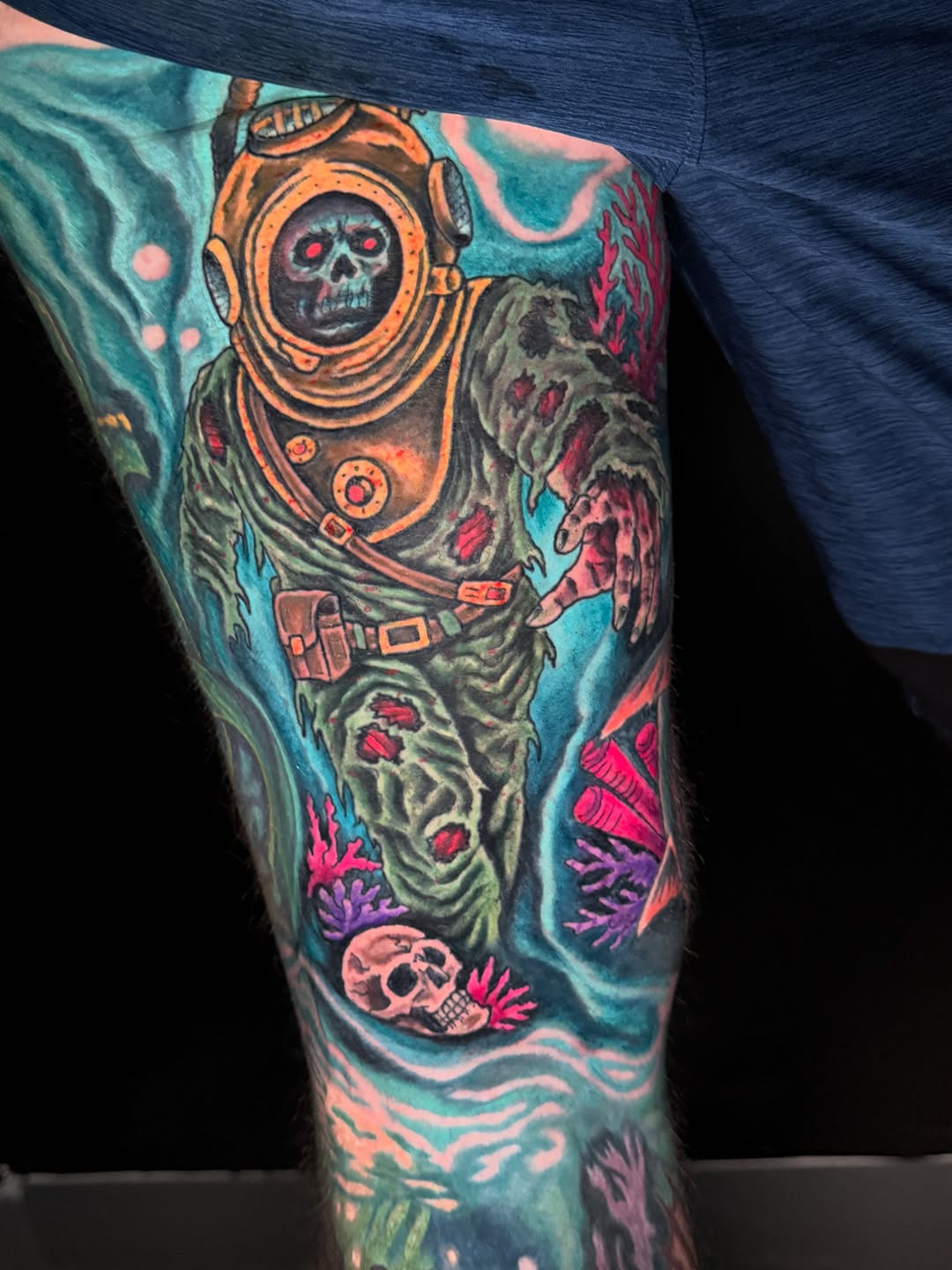 Tattoo by @tattoohabit — new_school, dark_realism