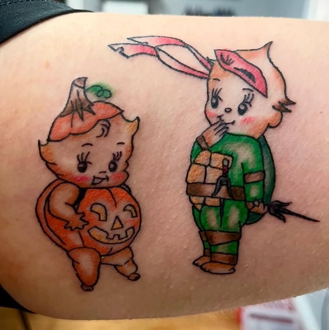 Tattoo by @alexztats — new_school