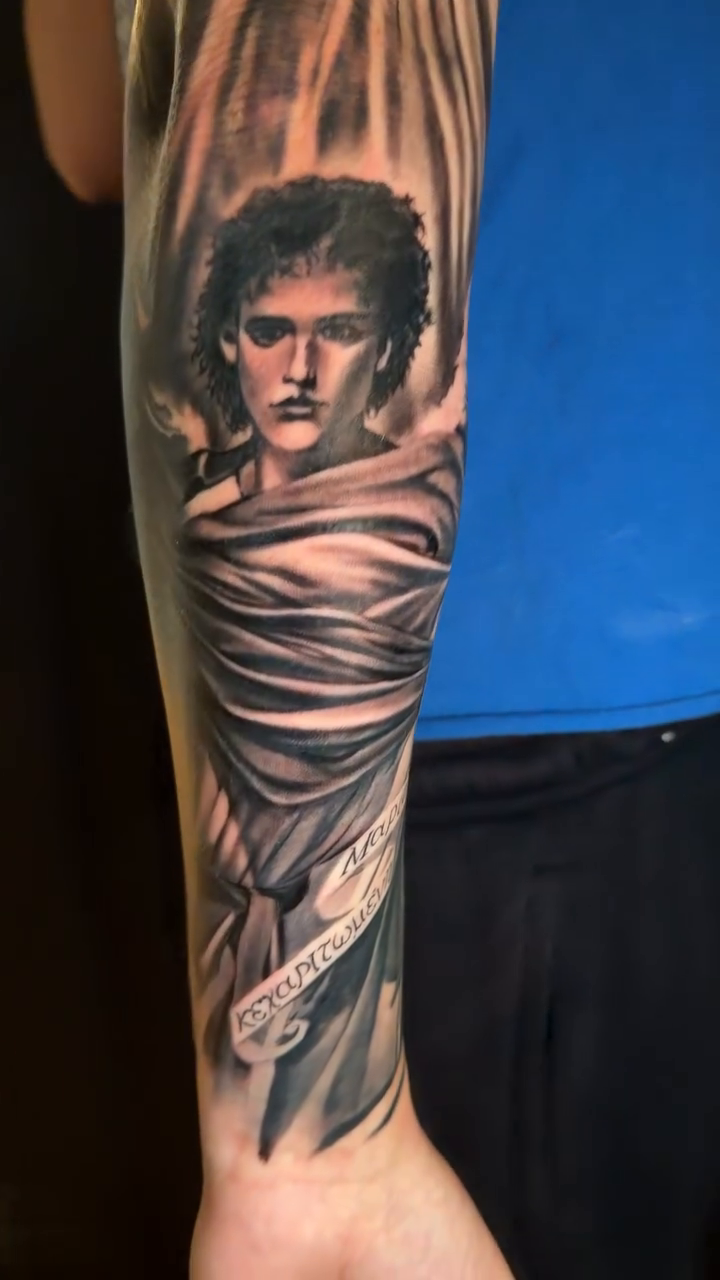 Tattoo by @sick.tatsbro — black_and_grey, realism