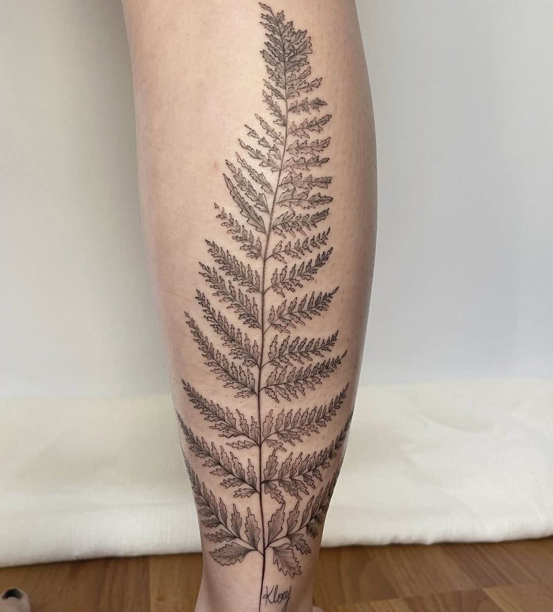 Tattoo by @inked.by_kloey — fine_line, black_and_grey
