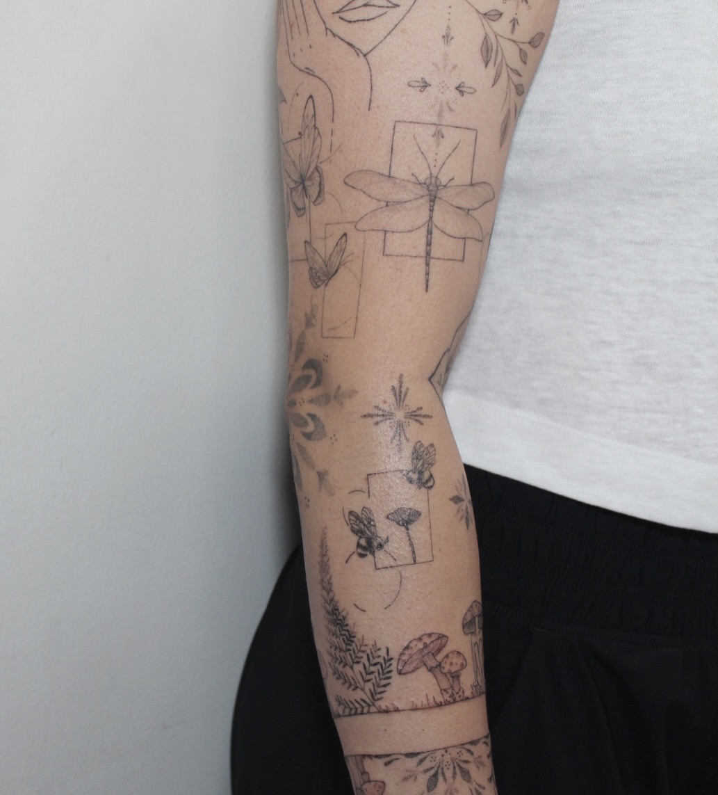 Tattoo by @inked.by_kloey — fine_line, illustrative