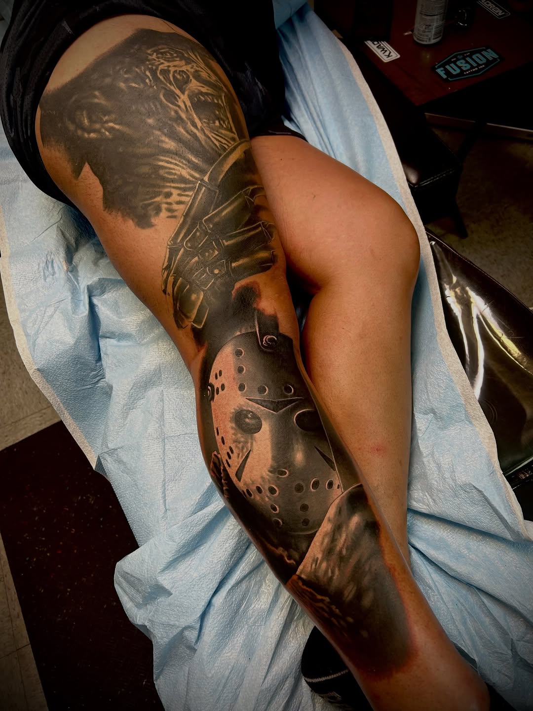 Tattoo by @secret_addiction_tattoos — realism, dark_realism