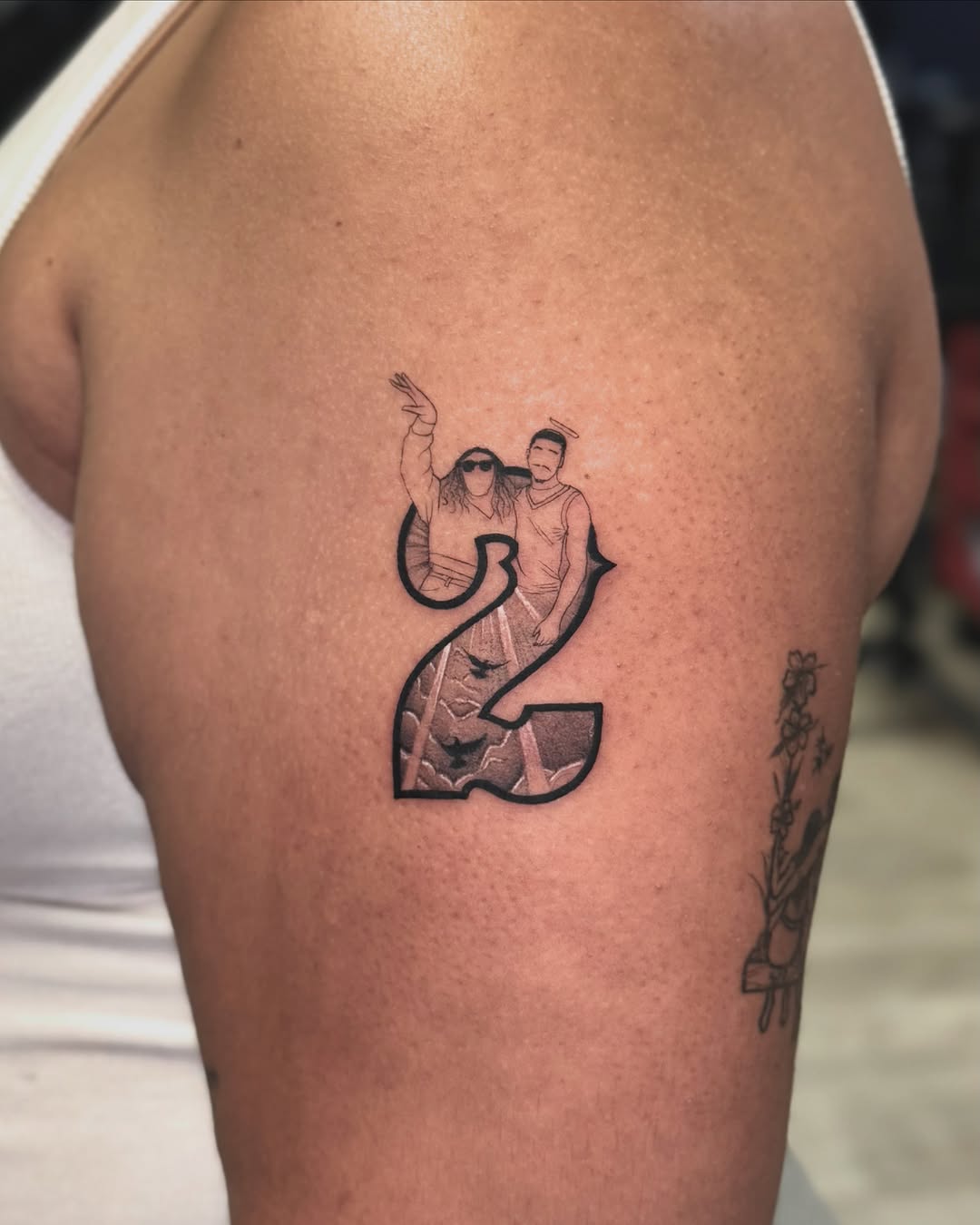 Tattoo by @fabezumi โ black_and_grey