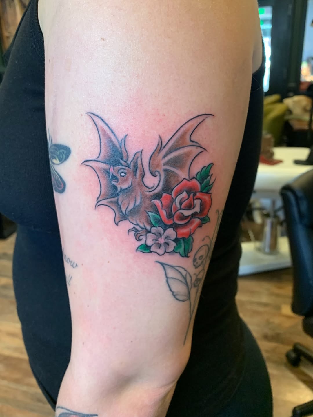 Tattoo by @beehemothtattoo — american_traditional