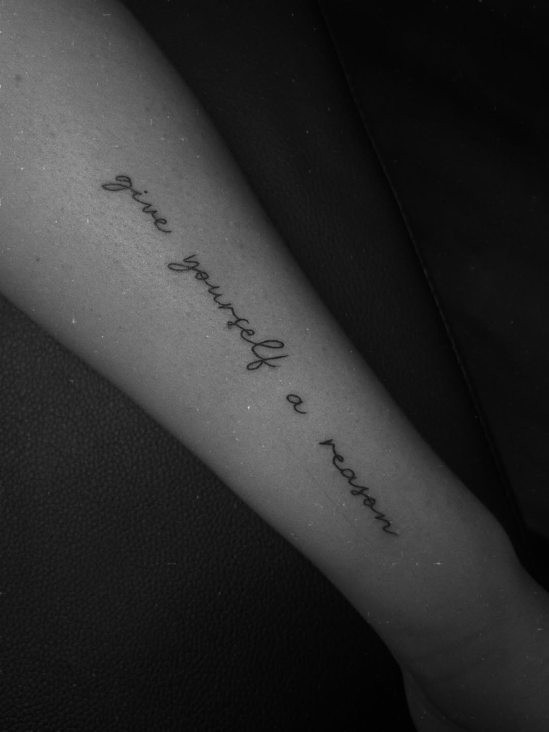 Tattoo by @elizahbethhdesigns โ fine_line, lettering_script