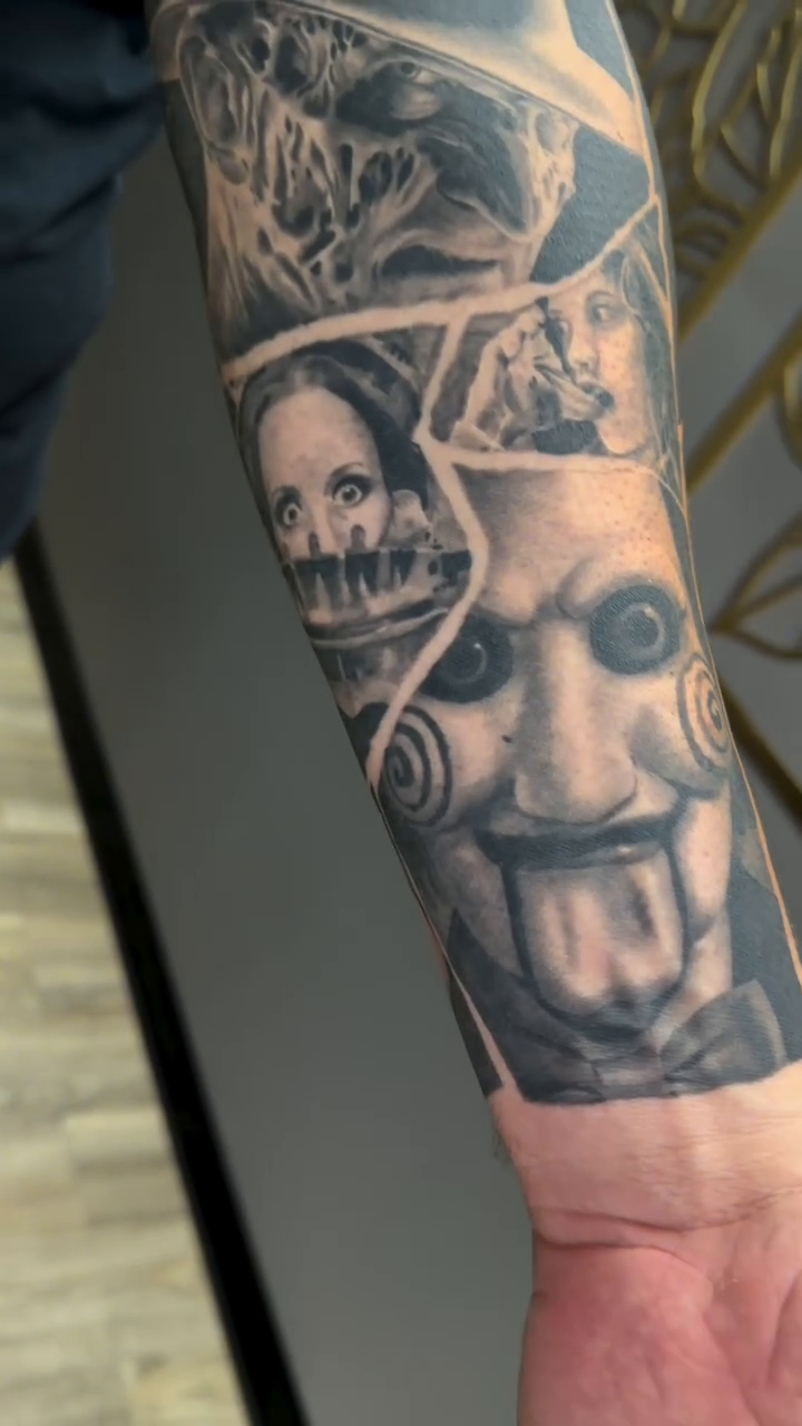Tattoo by @chadbelltattoos โ realism, dark_realism