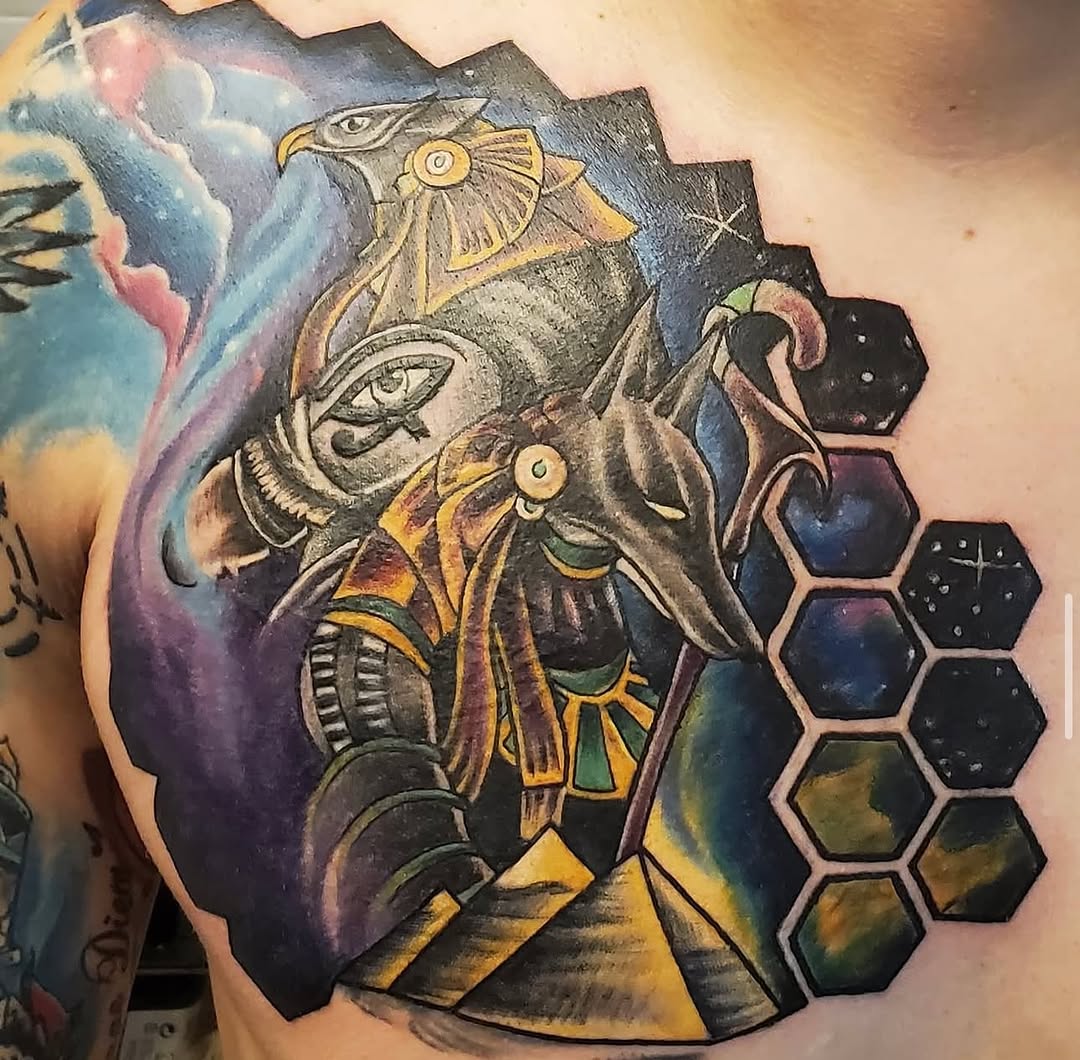 Tattoo by @jonnyriostattoo — realism, black_and_grey