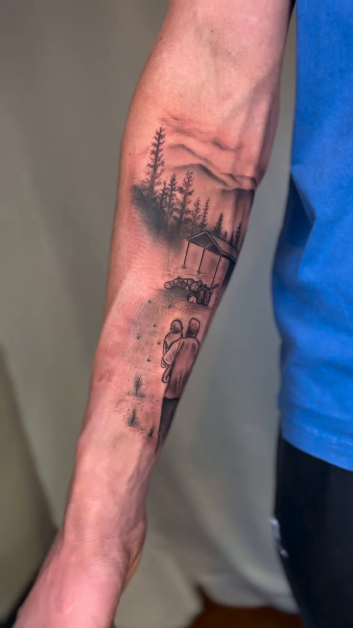 Tattoo by @papamule_ — realism, black_and_grey