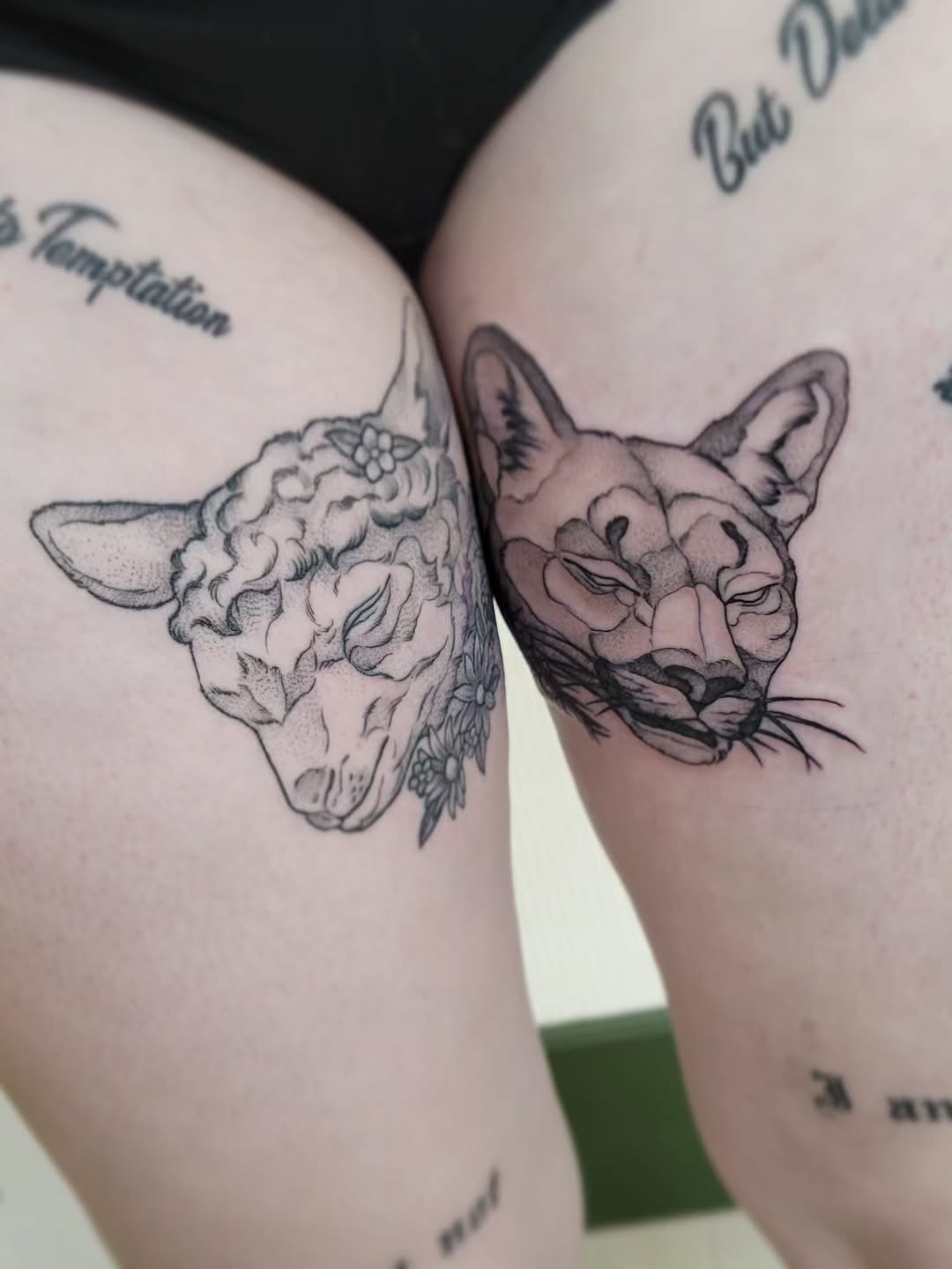 Tattoo by @melancholy.moth.tattoo — black_and_grey, realism