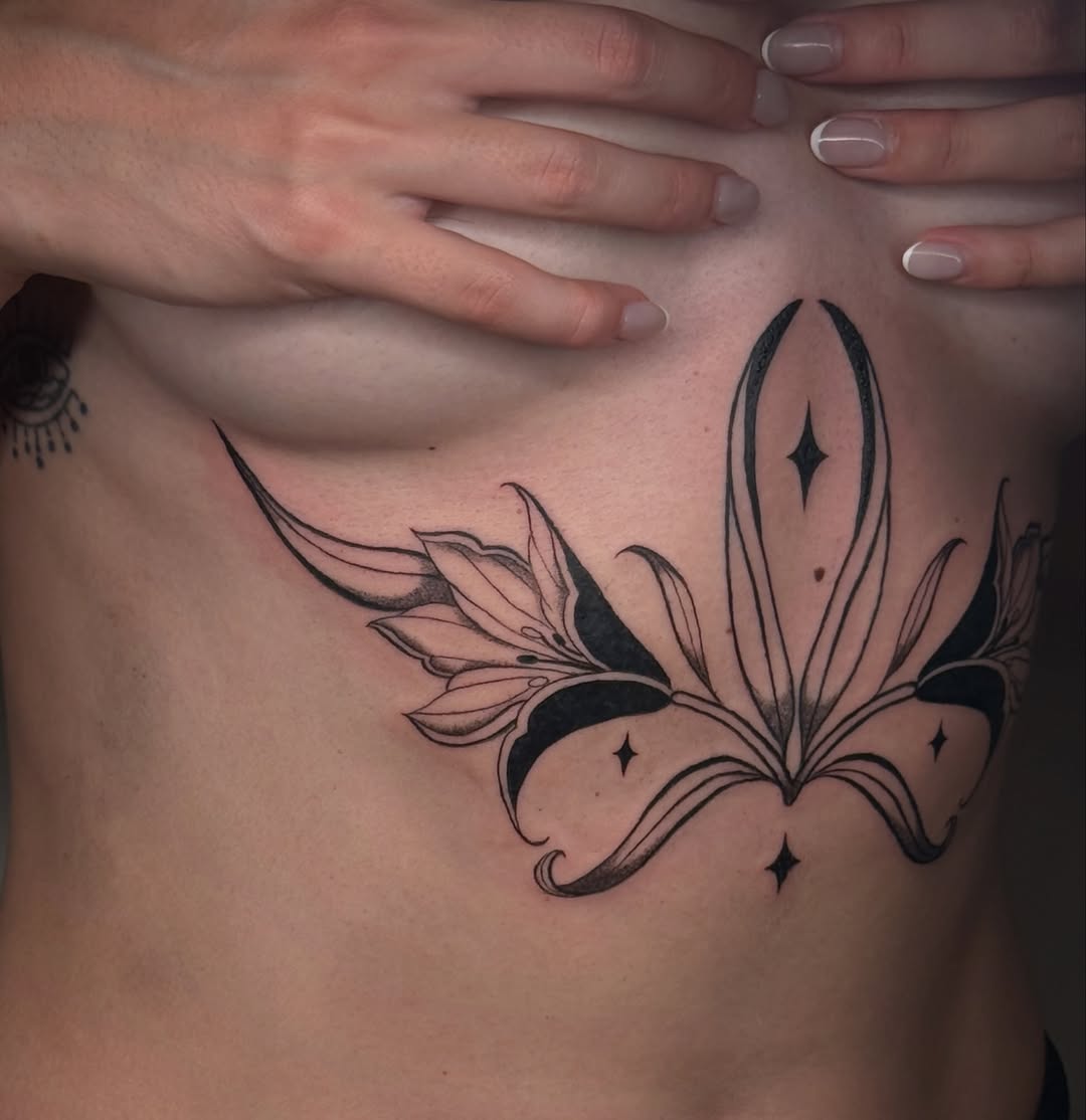 Tattoo by @inkbysana — fine_line, black_and_grey