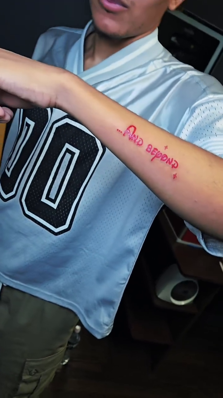 Tattoo by @lee__styles__ — lettering_script, fine_line