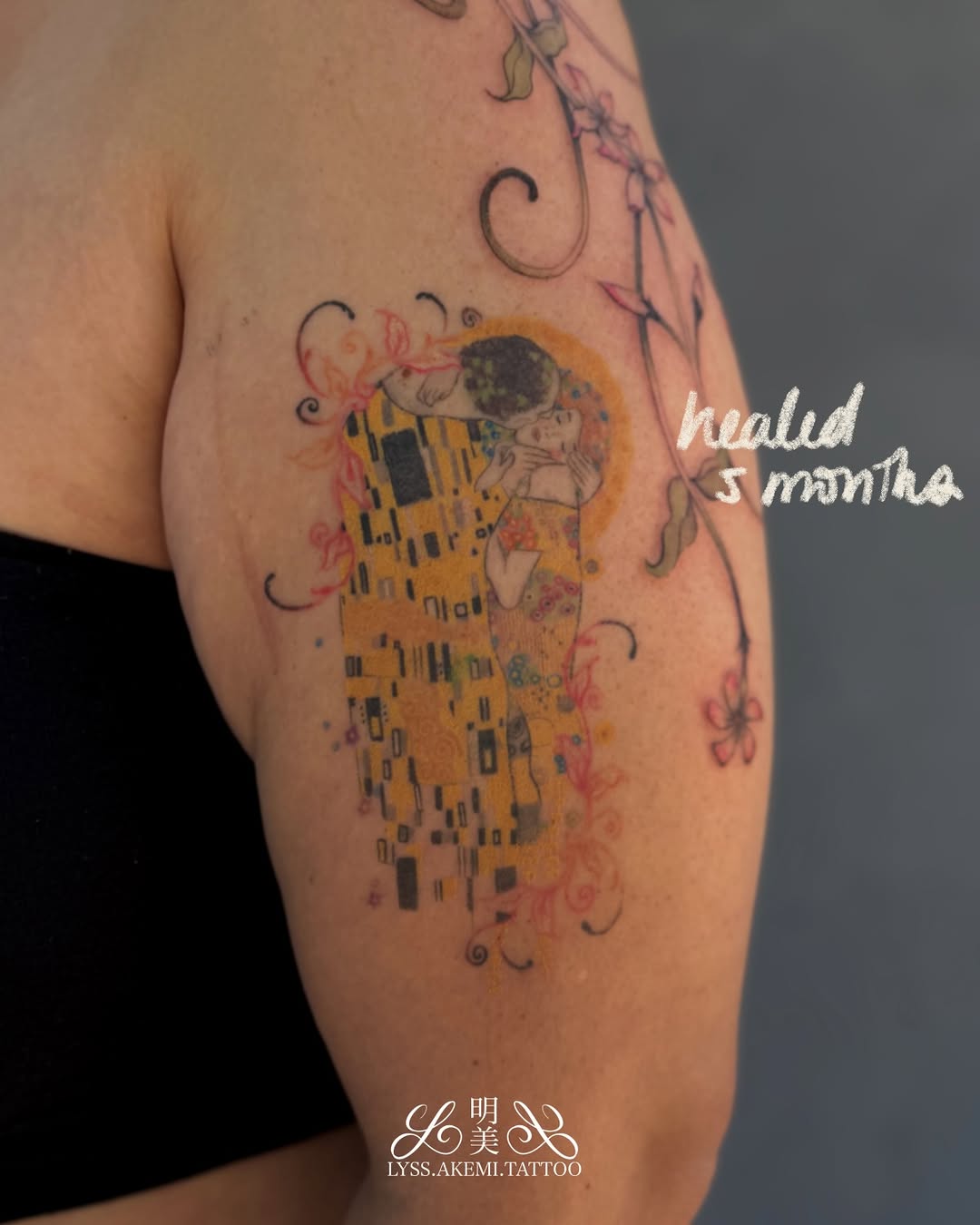 Tattoo by @lyss.akemi.tattoo — realism, trash_polka