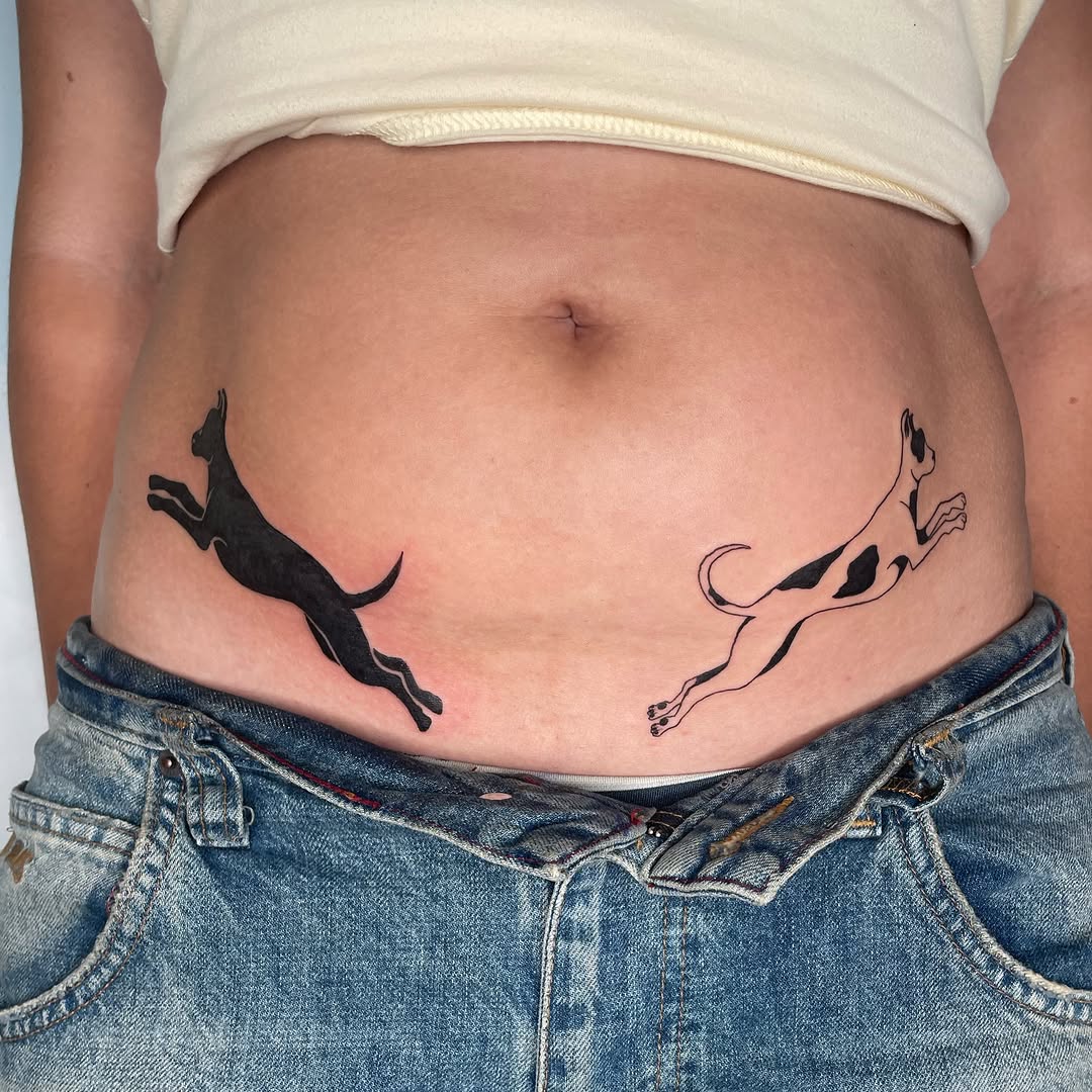 Tattoo by @mayagoo.tattoo β blackwork, fine_line