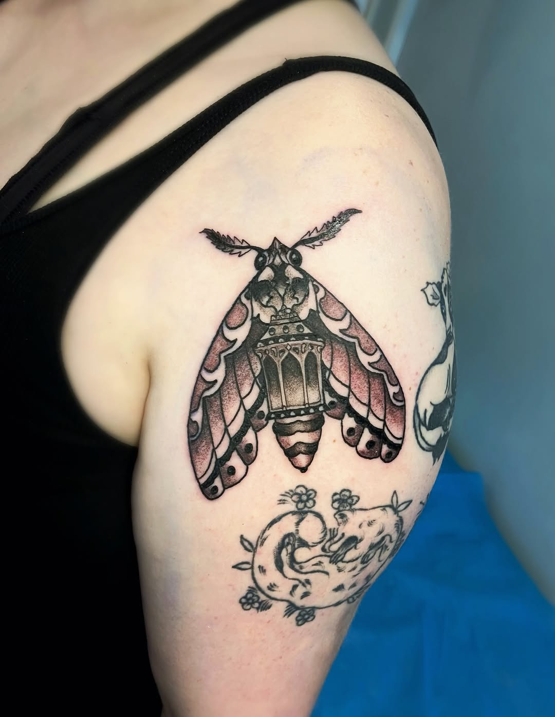 Tattoo by @shaycoleink — black_and_grey