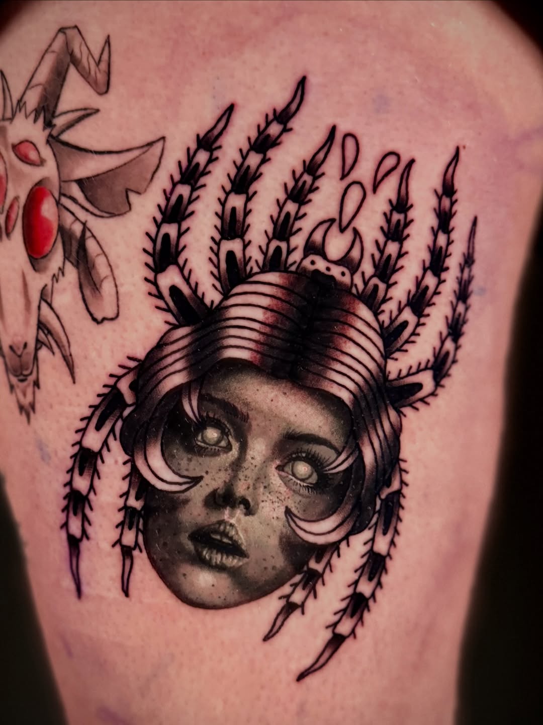 Tattoo by @tit_tats — black_and_grey