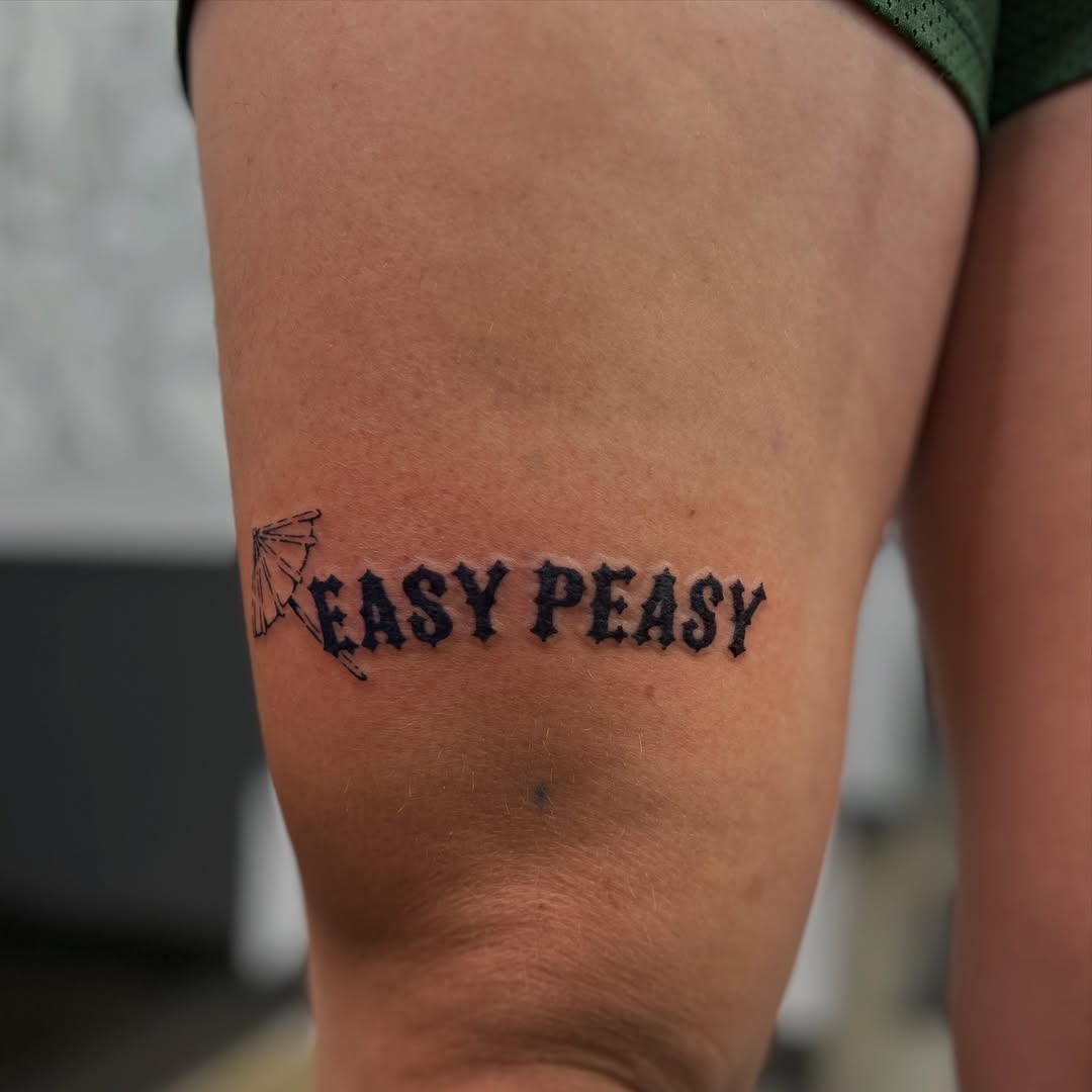 Tattoo by @natjohnson.tattoos โ lettering_script