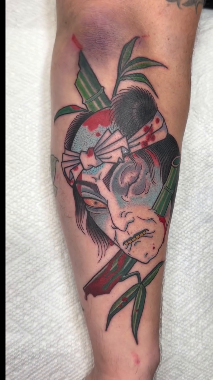 Tattoo by @englikethelang — japanese_irezumi, illustrative