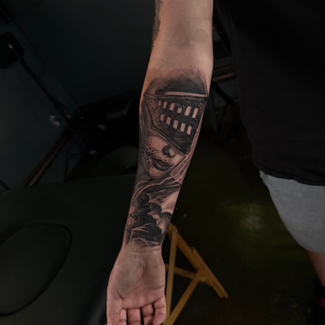 Tattoo by @mileshaysmith_ttt — realism, dark_realism