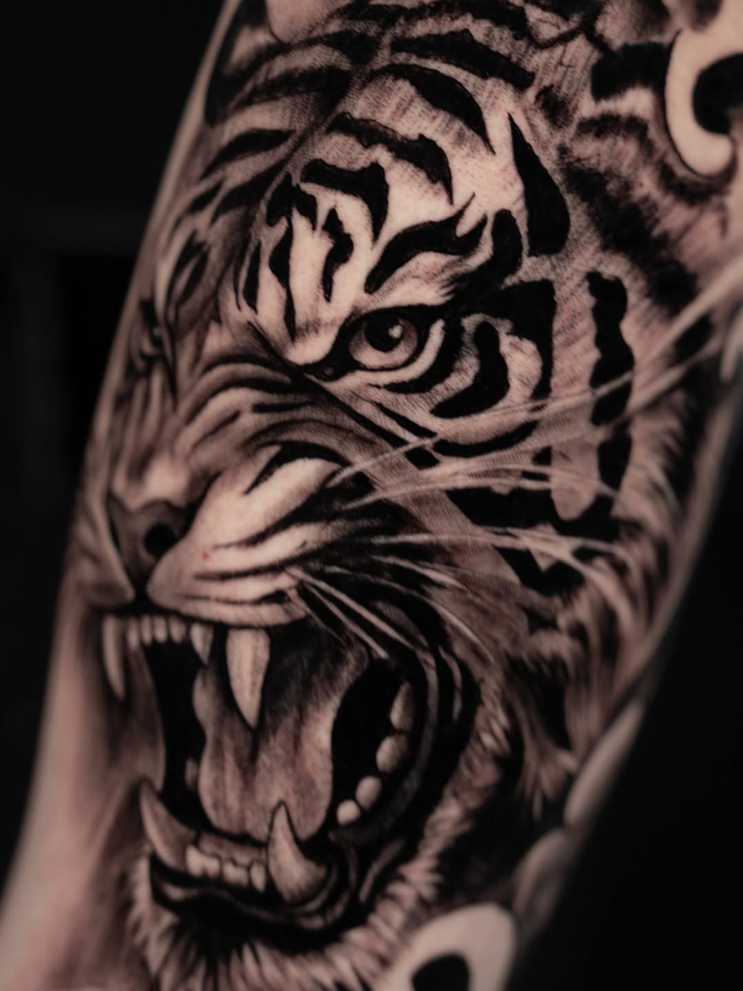 Tattoo by @iddy_sdt — realism, black_and_grey