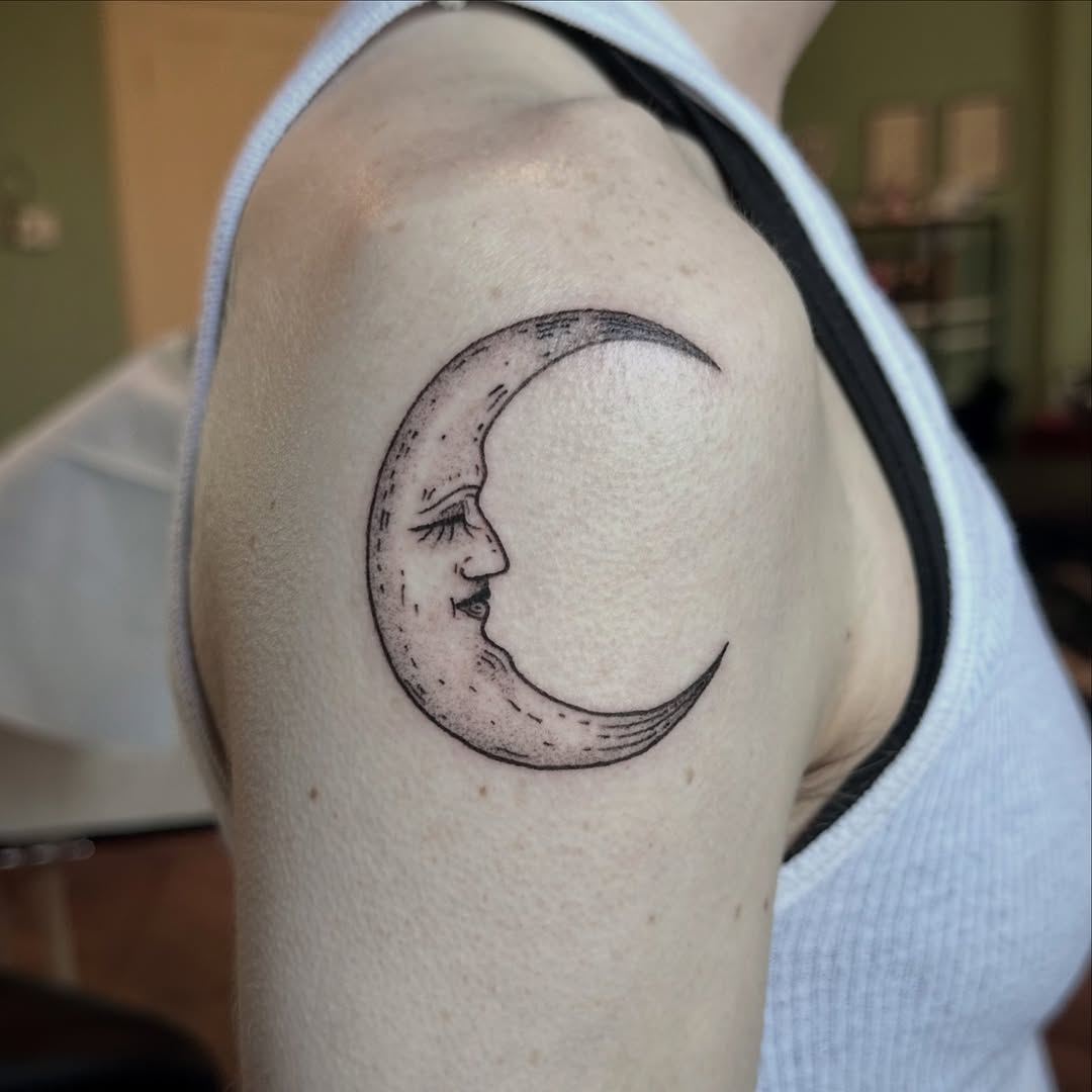 Tattoo by @dana.of.the.dead — illustrative, black_and_grey