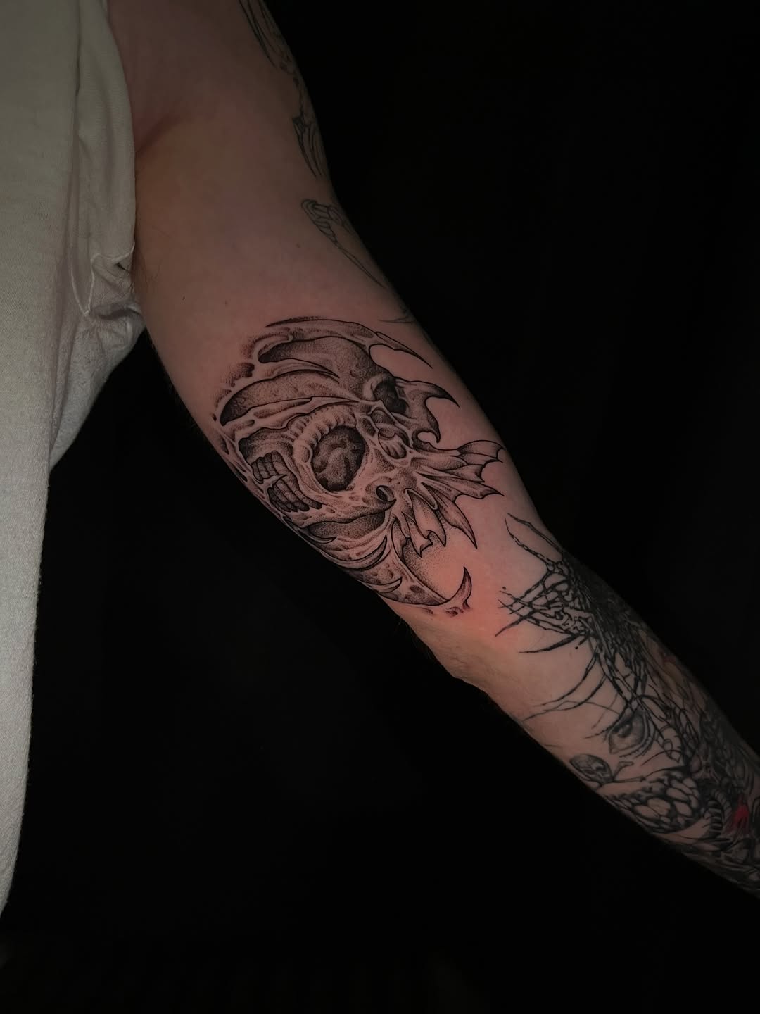 Tattoo by @crawlspacecadet — dark_realism