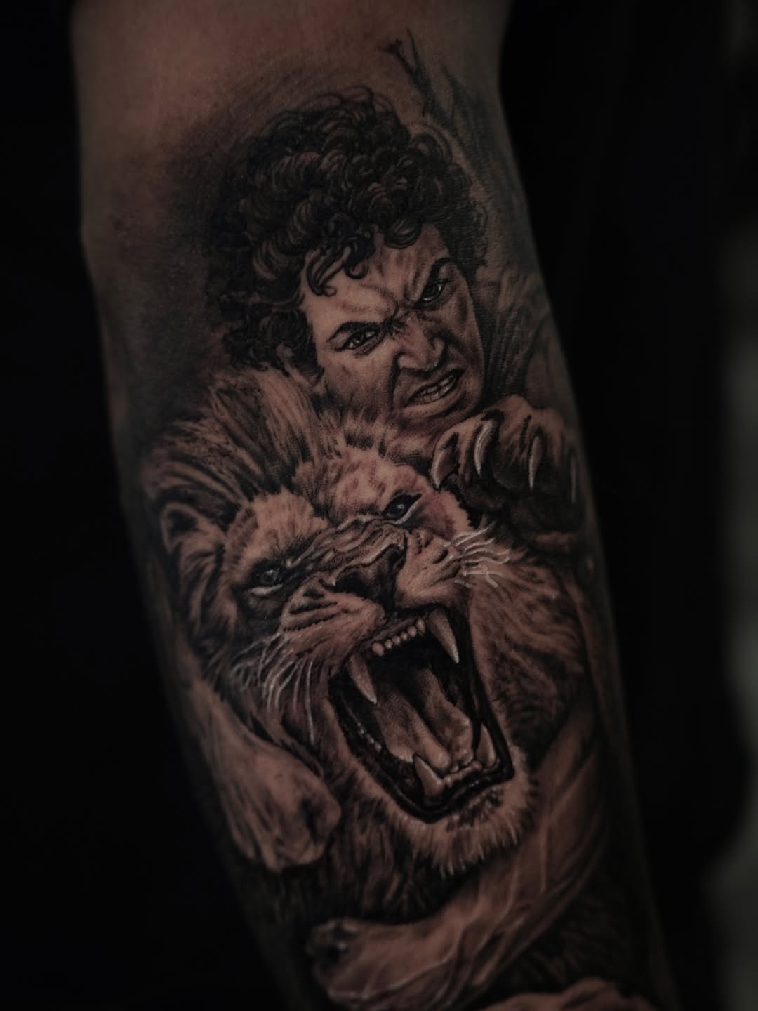 Tattoo by @nelsontellezart — realism, black_and_grey