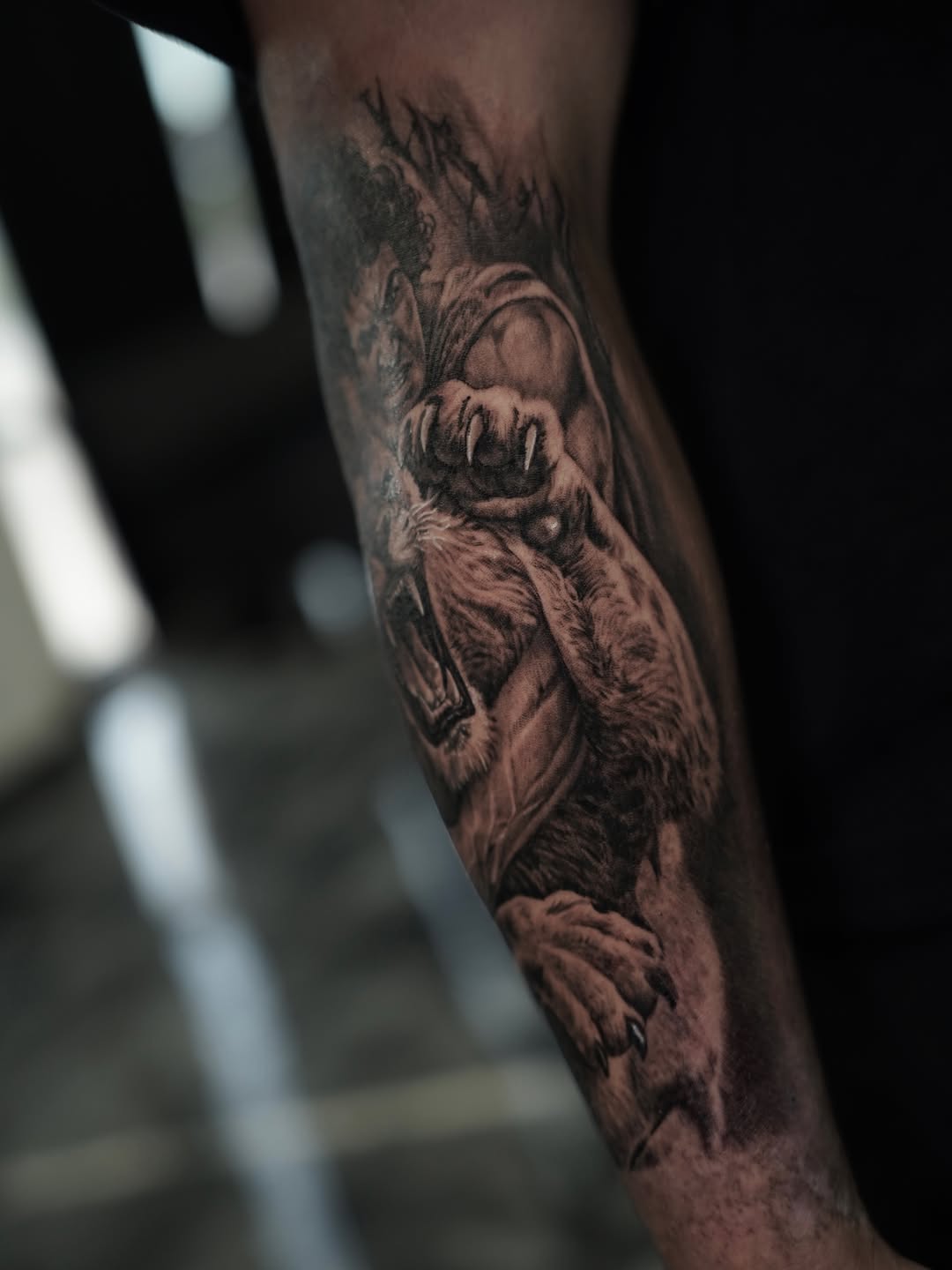 Tattoo by @nelsontellezart — realism, black_and_grey