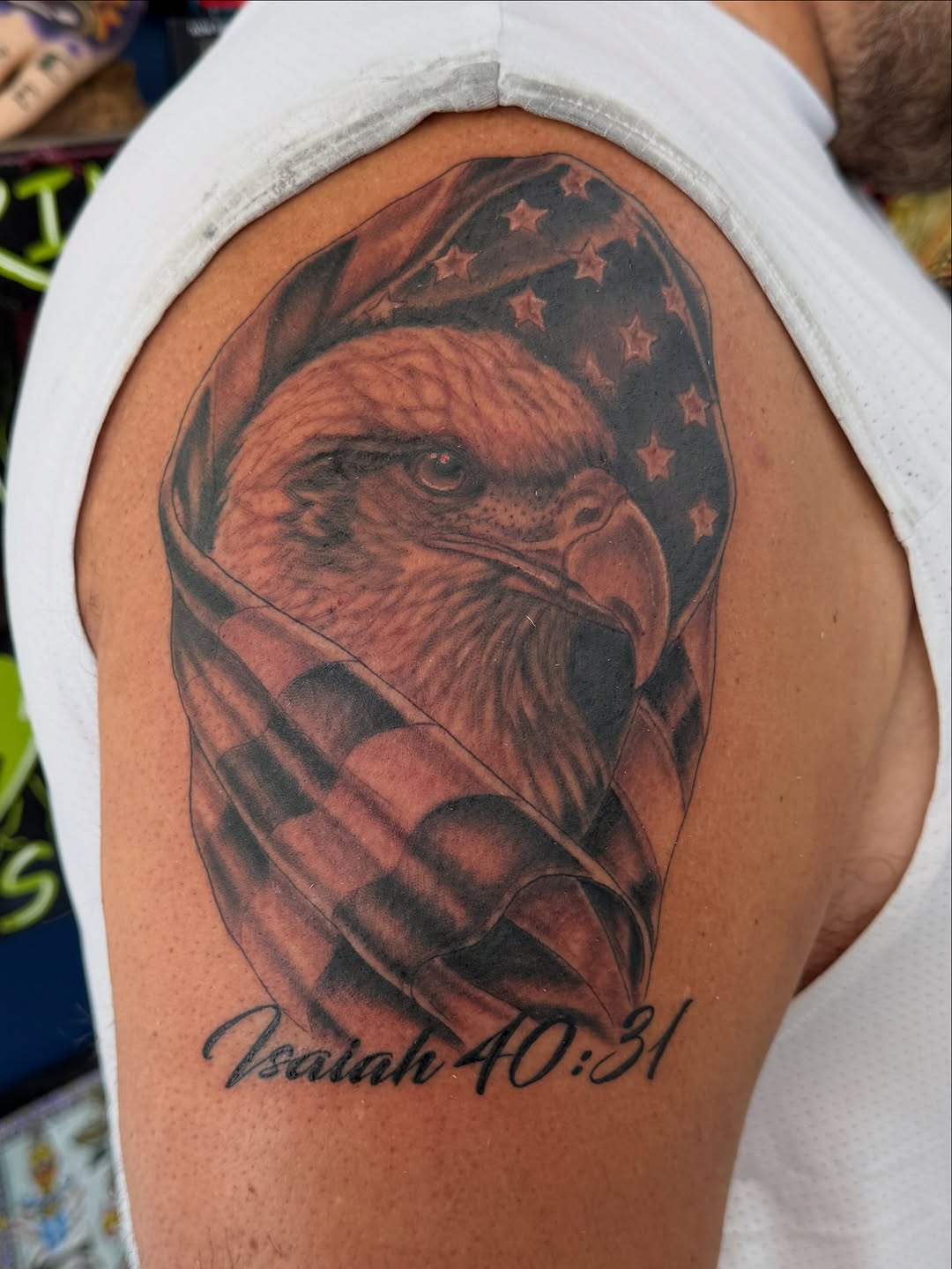 Tattoo by @trenttattoos614 — realism, black_and_grey