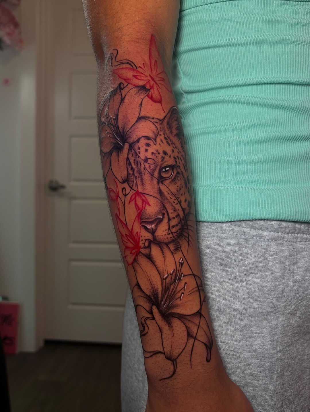 Tattoo by @monet_inks — realism, black_and_grey