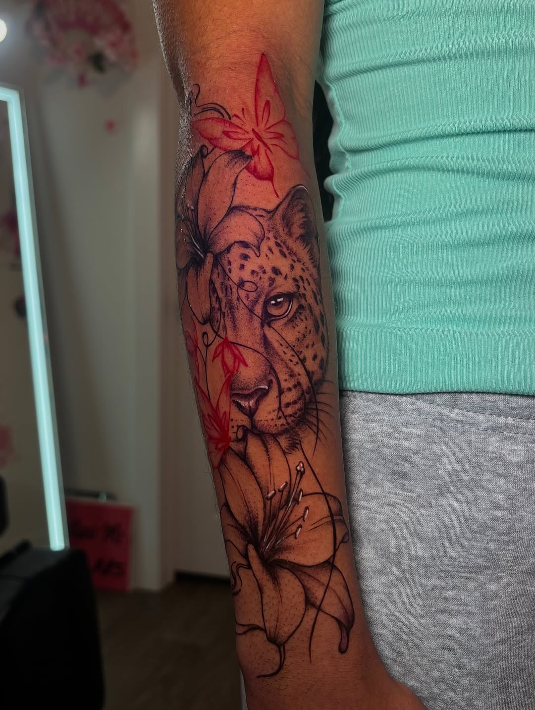 Tattoo by @monet_inks — realism, black_and_grey