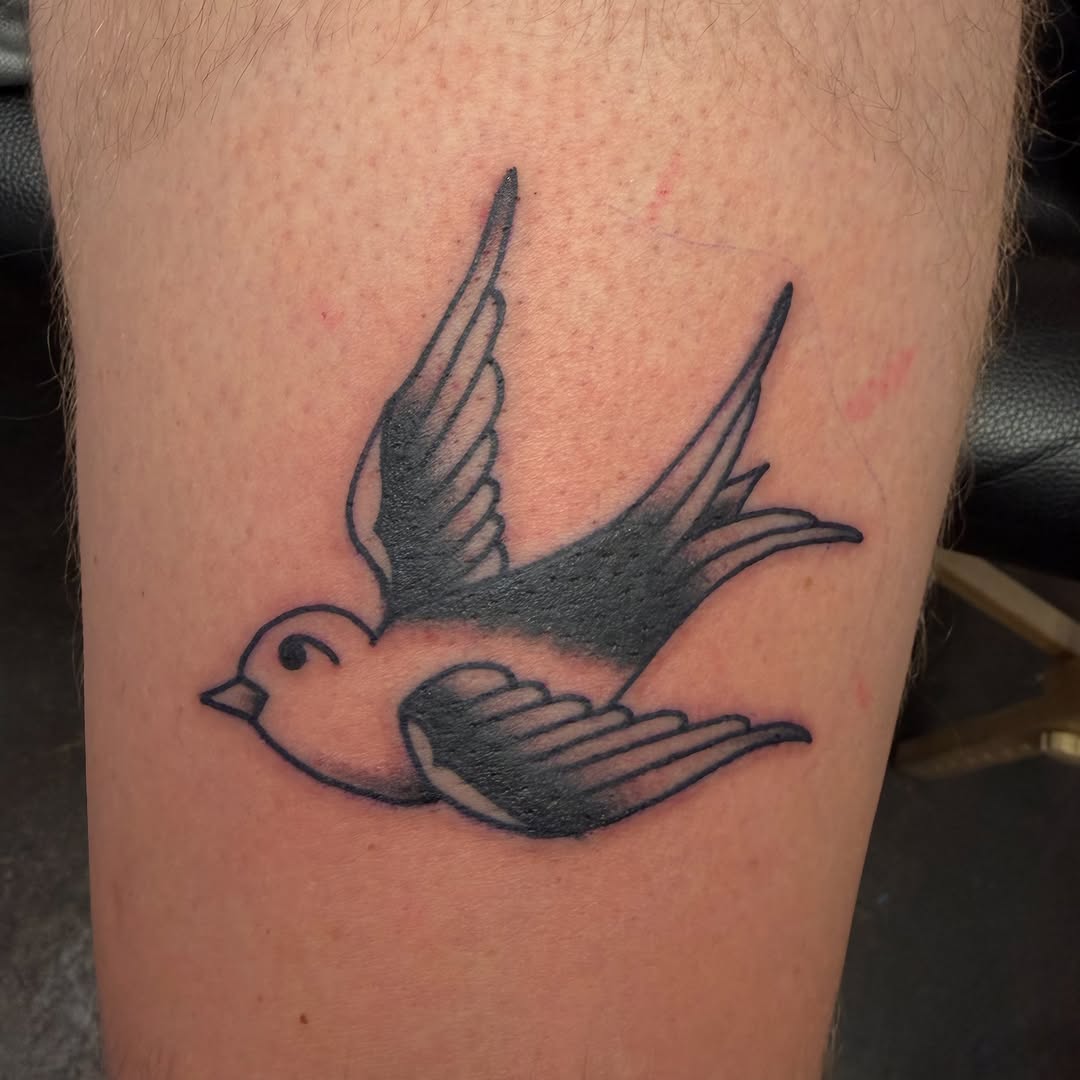 Tattoo by @zacxtatz — american_traditional, black_and_grey
