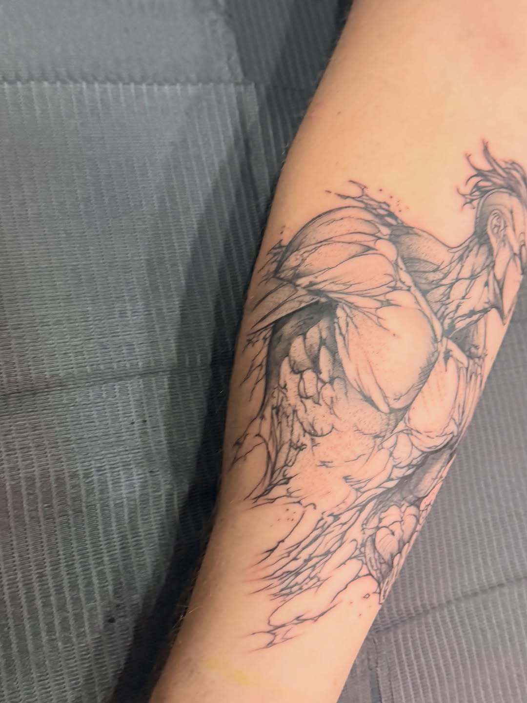 Tattoo by @scottys_ink315 — black_and_grey, illustrative