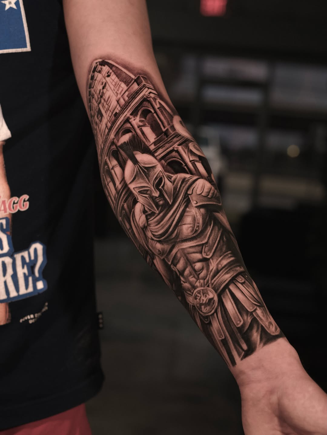 Tattoo by @reyolivarestattoos โ realism, black_and_grey